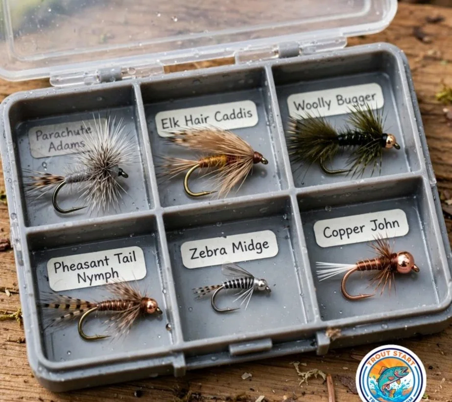 Umpqua Trout Fly Assortment — 48pc